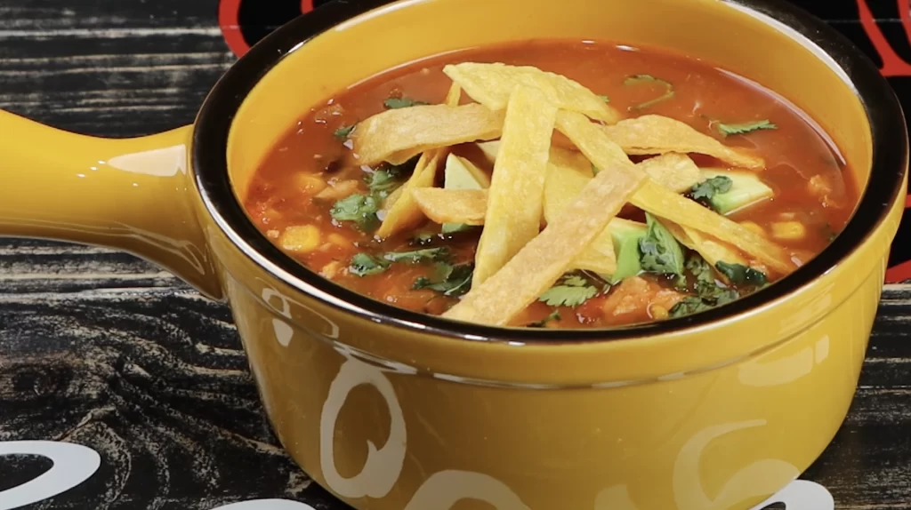 Chicken tortilla soup recipe